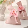 Velvet bag Pink/Velvet cross bag+Phalaenopsis (*1)