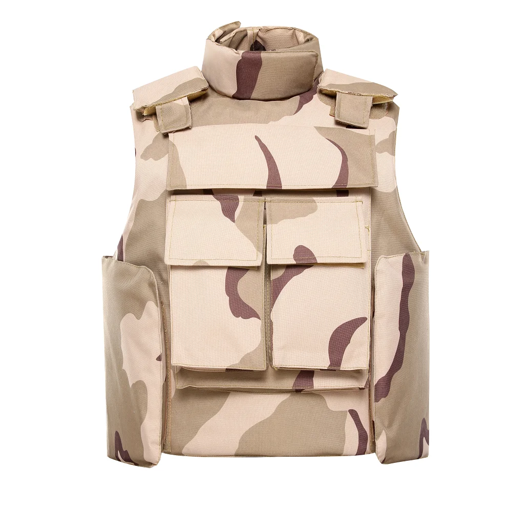 Custom Army Desert Camouflage Bulletproof Body Armor Military Solider Bullet proof Vest