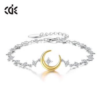 Wholesale Moon Star Women Unicorn Charm Bangle Bracelet Kids Jewelry