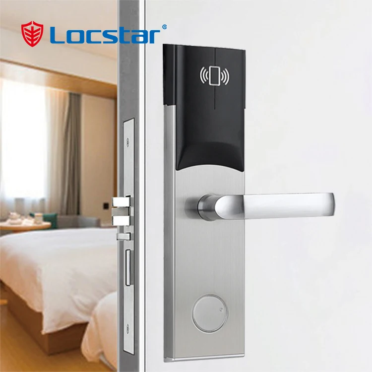 Locstar Digital Rfid Keyless Software Electronic Smart Card System Door Hotel Lock