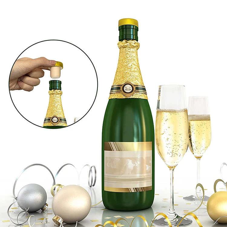 High Quality Bulk Wine Cork Stopper Wooden Wine Tstoppers Polymer