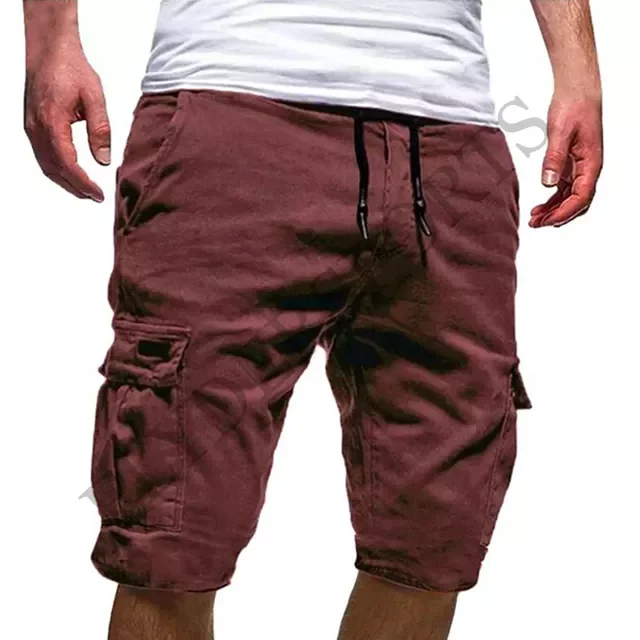 Wholesale Apparel stock Cargo Summer Shorts Jogger Solid Color Of Short Casual Comfortable Shorts Outdoor Shorts For Men281_voghion.com