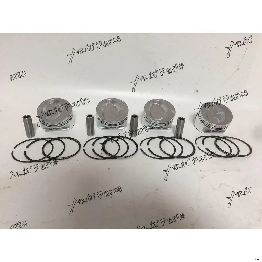 K21 Engine Pistons Set With Piston Rings for Nissan