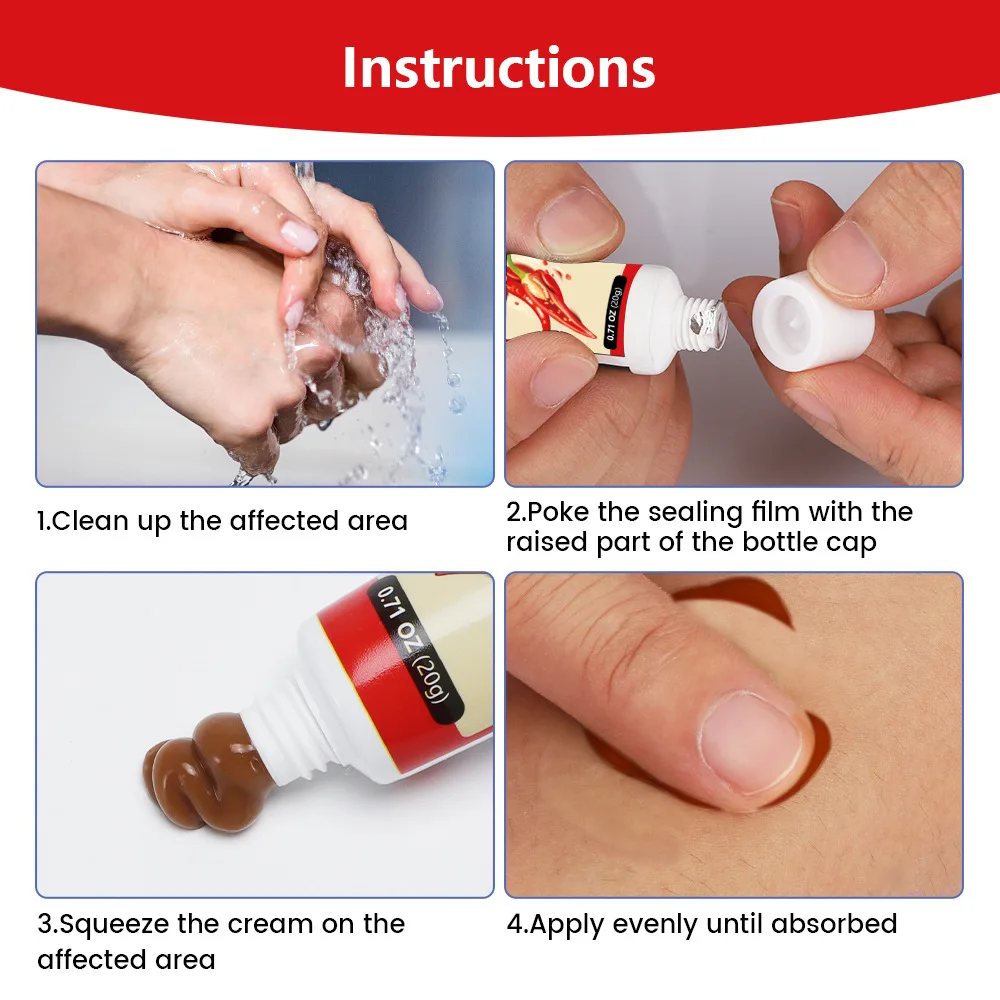 Wholesale Hot Sell China Pain Relief Hot Capsicum Cream Analgesic Hot Cream for Arthritis Pain Relief