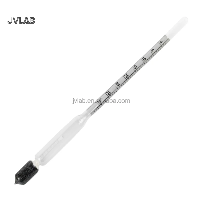 Petroleum Specific Gravity Densimeter Baume Glass Float Gauge Densitometer High Precision