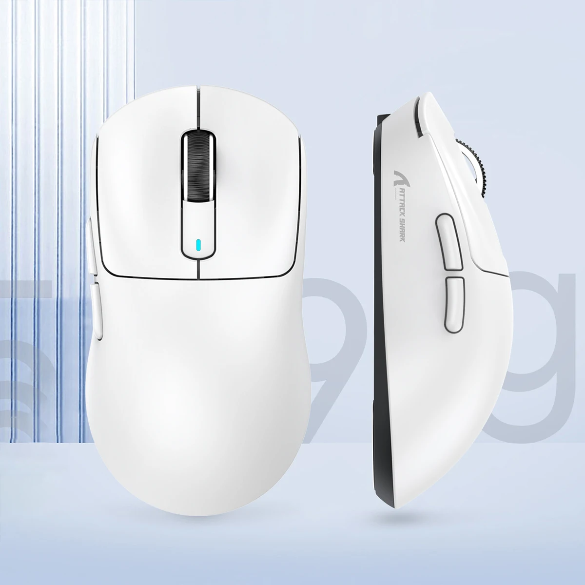ATTACK SHARK R3PRO PAW3395 ホワイト ワイヤレスマウス Amazon.com: ATTACK SHARK X3 Lightweight Wireless Gaming