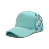 emerald green checkered hat