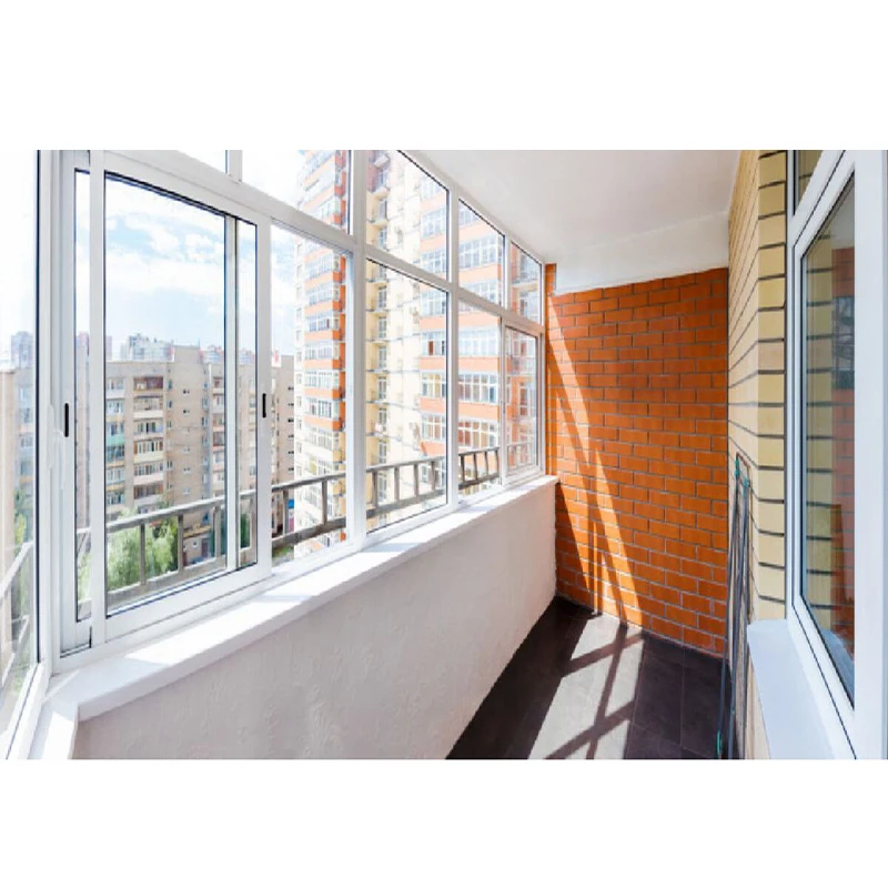 OEM Horizontal Sliding Window Screen Ventanas De Aluminio Aluminum Sliding Window with Horizontal Opening