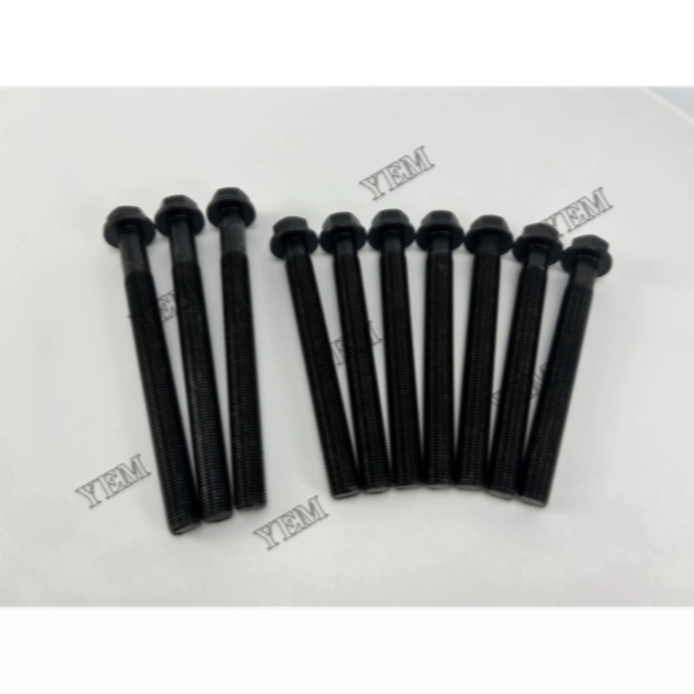 For Caterpillar 3054C Cylinder Head Screw 3218A011 225-5501 3218A012 225-5502 OEM Engine Parts