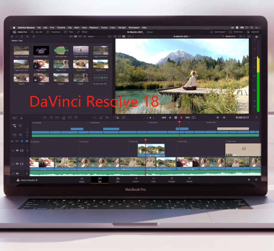 Mac/ Win Da Vinci One Drive Download  Professional Editing, Color, Effects and Audio Post DaVinci Resolve Studio 18 Version