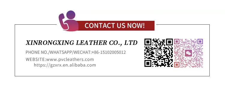 0.6mm Thickness 140cm Width Knitted Backing PVC Leather Synthetic Leather for Bags Furniture and Home Decor