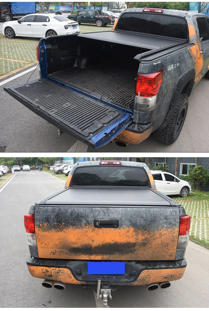Noble 4x4 Truck Waterproof Electric Tonneau Retractable Hard Roller Pickup Cover Bed for Toyota Tundra Power Cover supplier