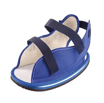 Scarpe mediche post operatorie in gesso per chirurgia a punta aperta in gesso scarpe per riabilitazione chirurgica per uomo e donna, adatte sia per piede sinistro che destro, 1 pezzo