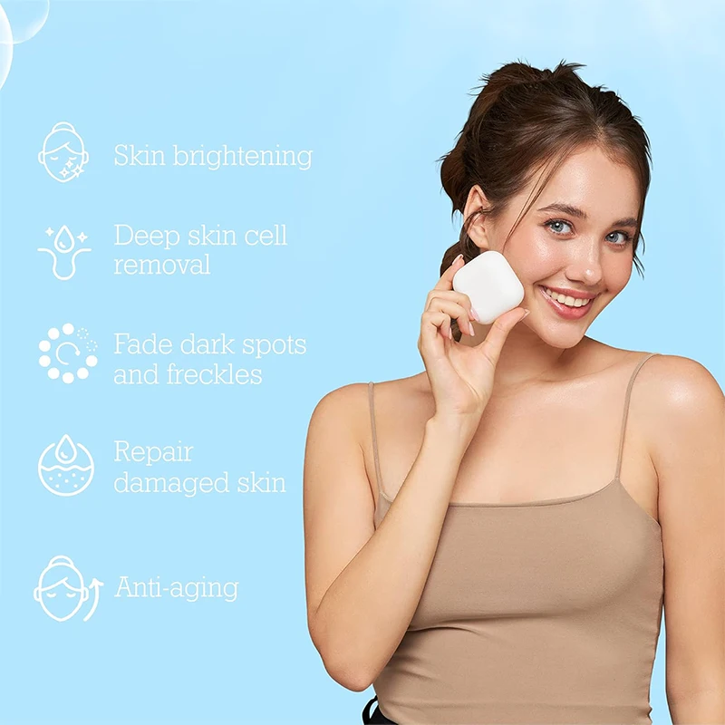 Private Label Natural Soap Kojic Whitening 80g Skin Care Skin Brightening Kojic Whitening Soap(pic5)