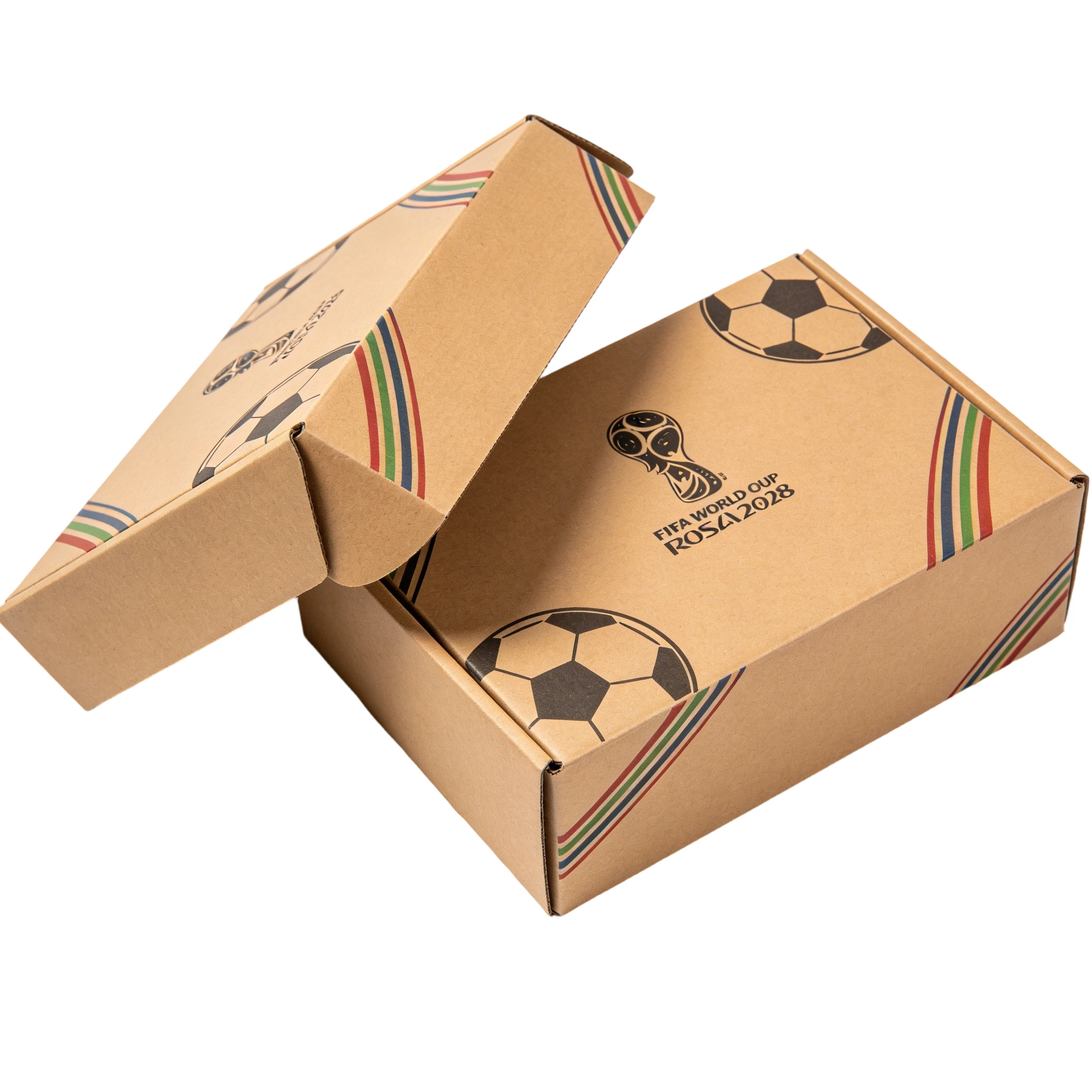 Custom-Sized Eco-Friendly Kraft Paper Mailing Bags & Long Narrow Packaging Boxes Four-Color Printing Die Cuts-Low-Cost Shipping
