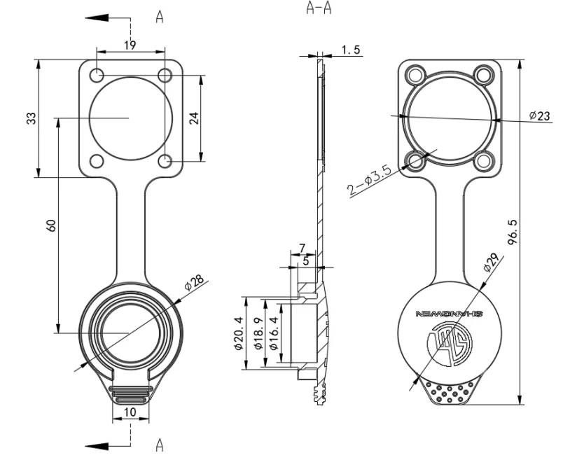 Black IP65 Powercon Connector 3-Pin Waterproof Outdoor Aviation Plug with Female Socket IP67 Large Current Charge Connector