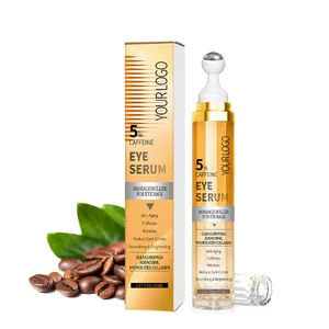 30ml Revitalizing Caffeine Hyaluronic Acid Eye Serum Anti-Wrinkle Anti-Aging Dark Circle Reduction Intense Hydration Eye Contour