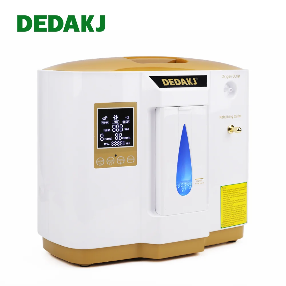 High Quality CE certificate 1-7 Liter Household Portable oxygen apparatus Oxygen Concentrator With Remote Control