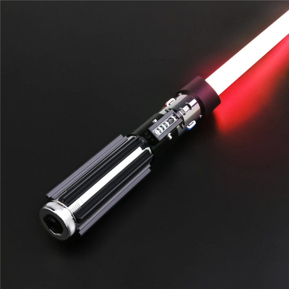 SabertrioライトセーバーProffie搭載 Txqsaber-neo pixel proffieライトセーバー,滑らかな金属製