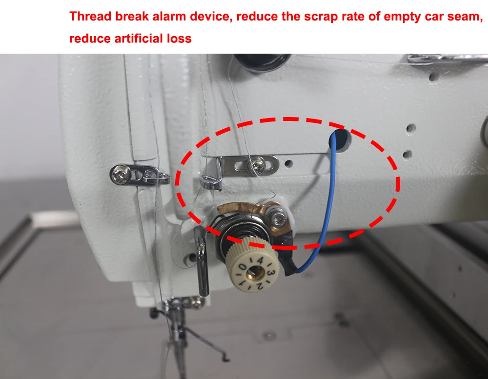 Automatic Single Needle Compound Feed Luggage Making Industrial Sewing