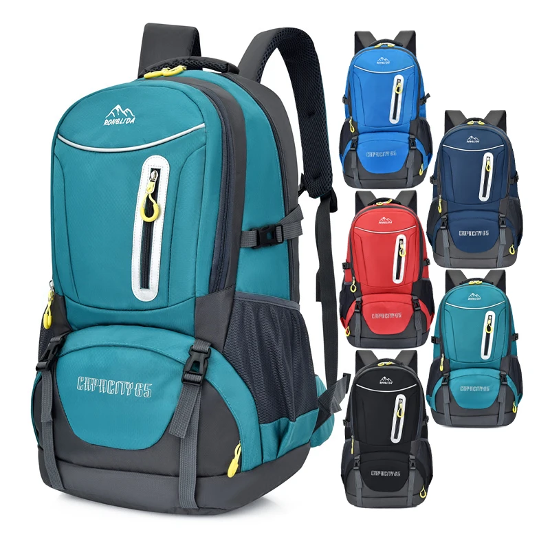 65L Large Capacity High Quality Outdoor Camping Casual Sports Backpack  Travel Hiking Shoulder Bag Climbing Hiking Backpack| Alibaba.com