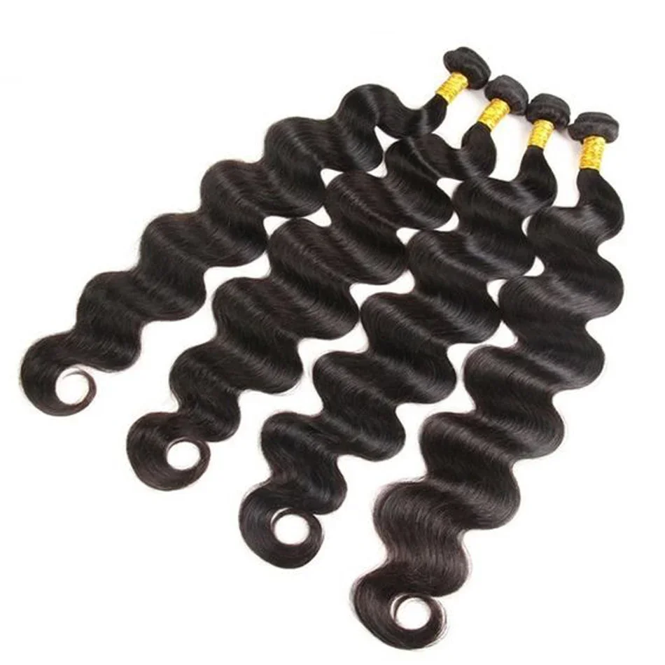 Cabelo humano body wave apliques de cabelo brasileiro feminino_voghion.com