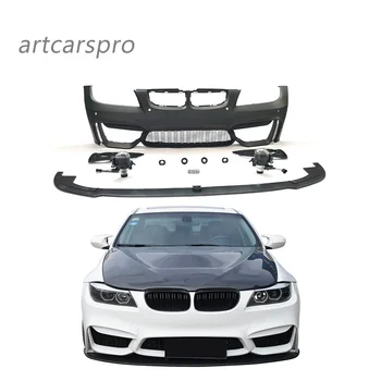 Artcarspro Car M4 bumpers For bmw e90 Front Bumper Kit PP Material 2005 -2012 body kit for BMW E90