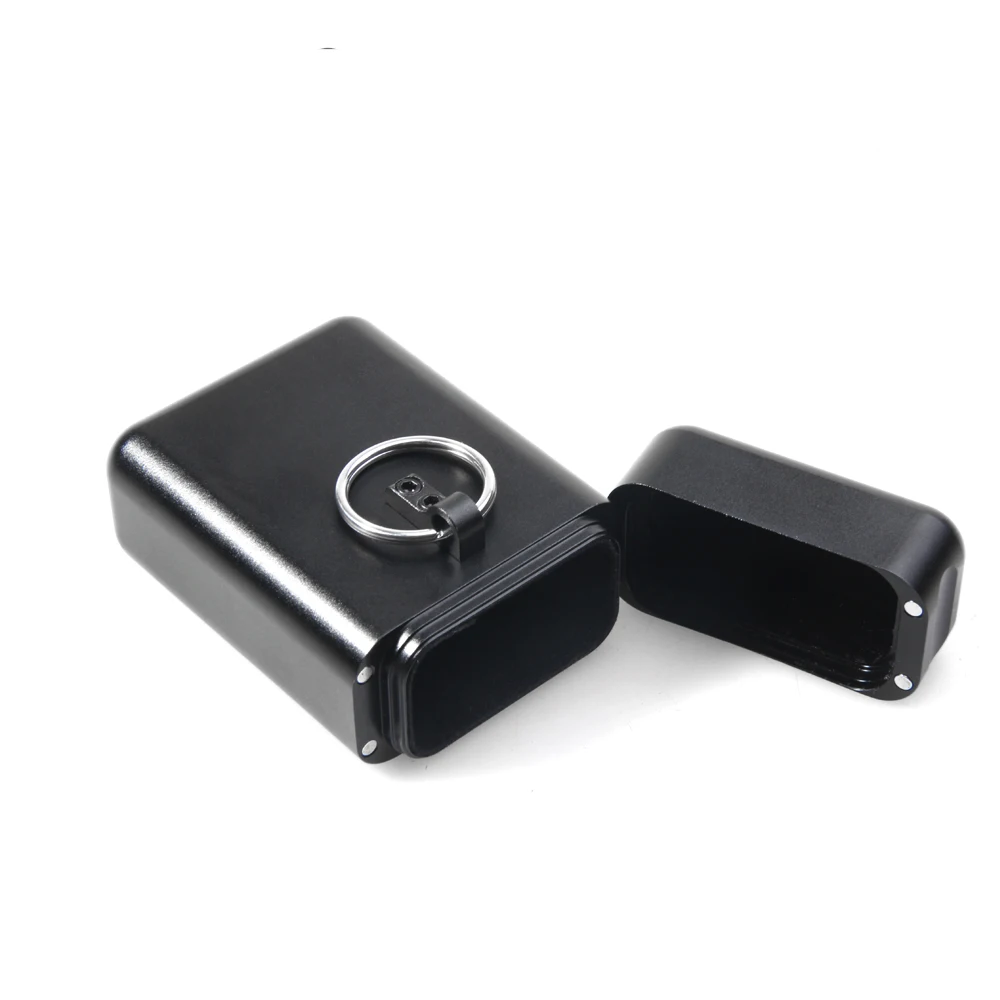 
 Маленький пользовательский ящик Faraday коробка алюминиевый сплав автомобильный ключ чехол RFID Брелок чехол для ключей кошелек Honda City автомобильные аксессуары  