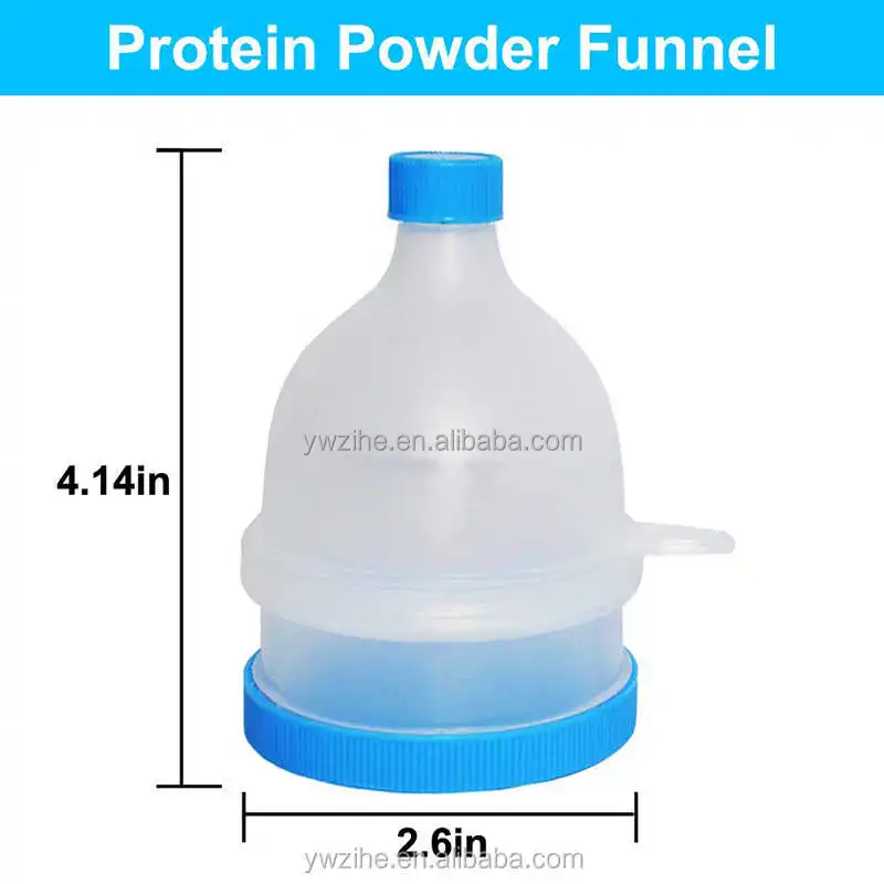 Buy Wholesale China 150ml Plastic Protein Powder Funnel & Protein Funnel at  USD 0.56