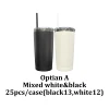 White&Black-25pcs-20BLACK01