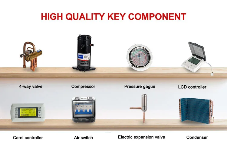 Water Source Heat Pump, Titanium, COP, Inverter - detail 8