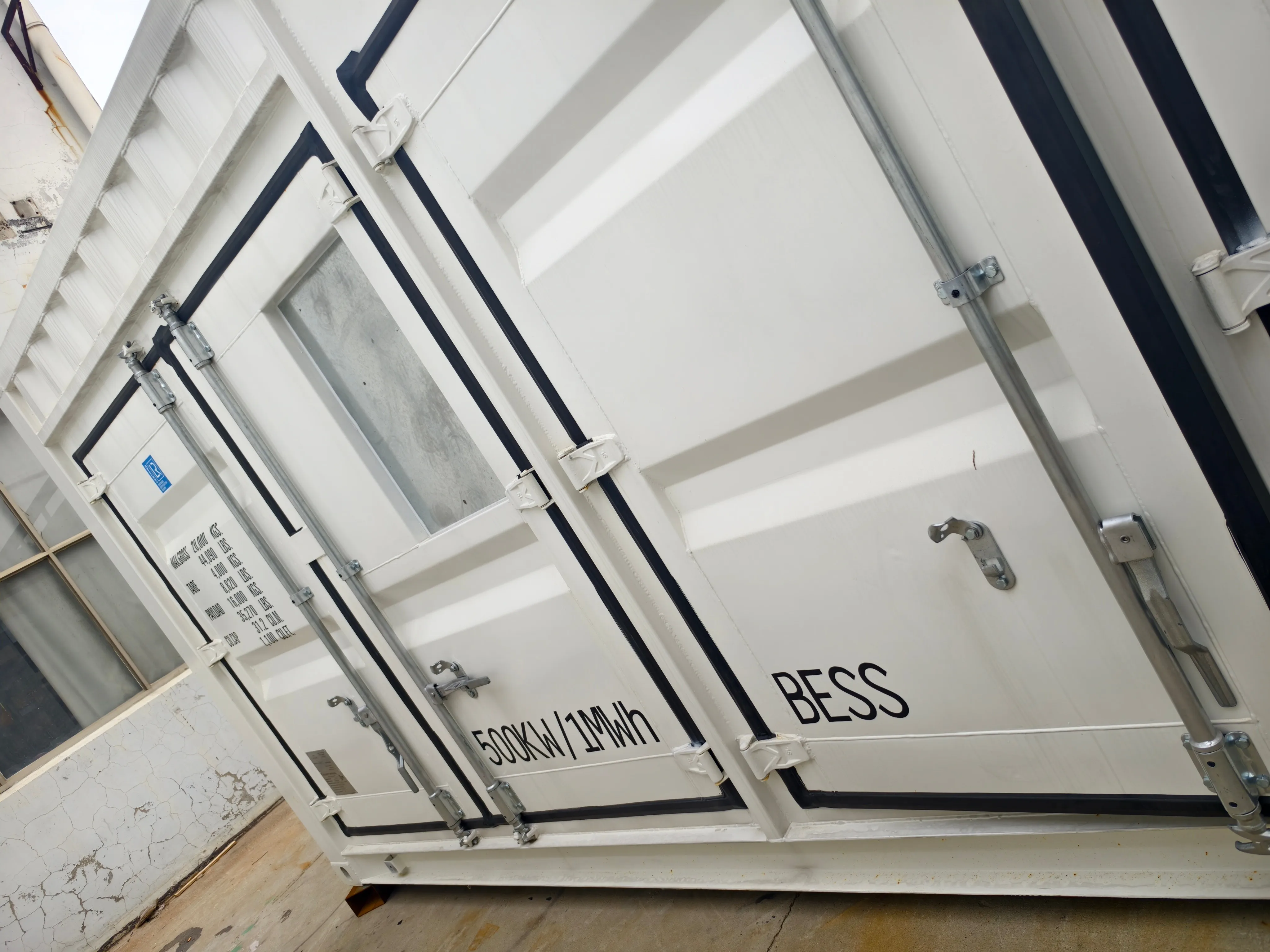 20ft 40ft Container Battery Energy Storage System 1mwh 1.2mwh 2mwh 2 ...