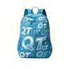 Sky Blue monogram pattern
