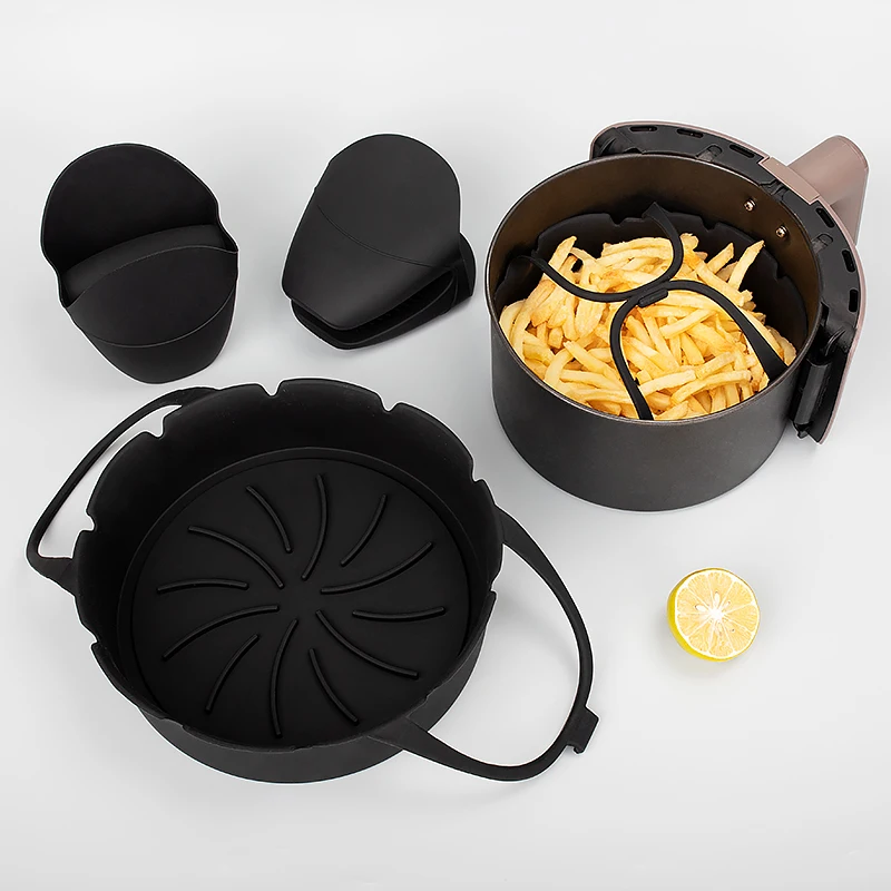 Силиконовая корзина для фритюрницы 1 л 2