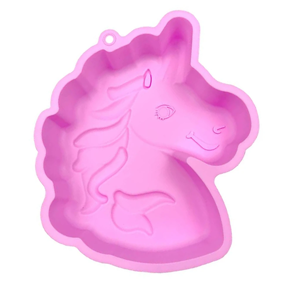 Unicorn Cake Pan Non-Stick Silicone Baking Mold