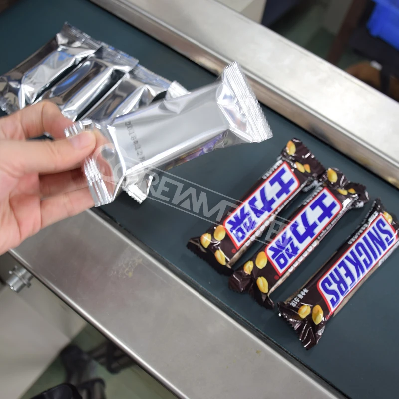 
 VT-160 новая версия автоматическая машина для упаковки шоколада/энергии/гранолы/белков/печенья  