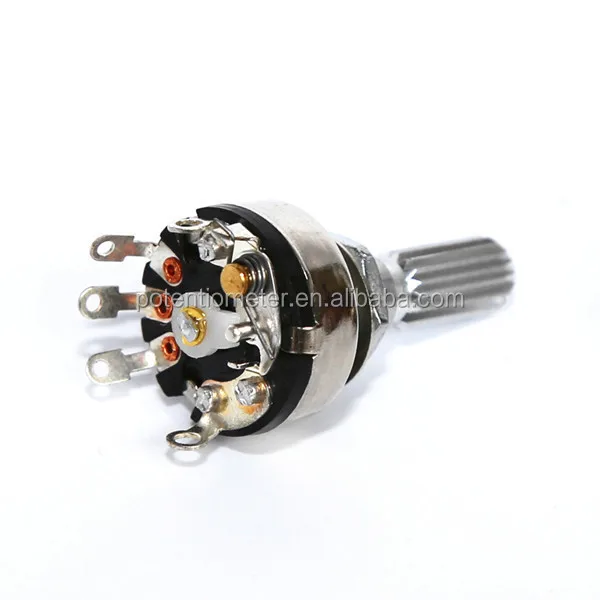10K 20K 50K RV17 100k Potenziometro Dimmer Rotativo Con Interruttore - Foto 10