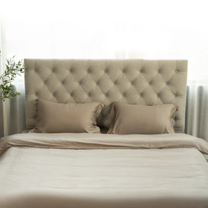 Wholesale 2026 Luxury 100% for Tencel Cotton Bedding Set Solid Color Light Luxury Sheet Set