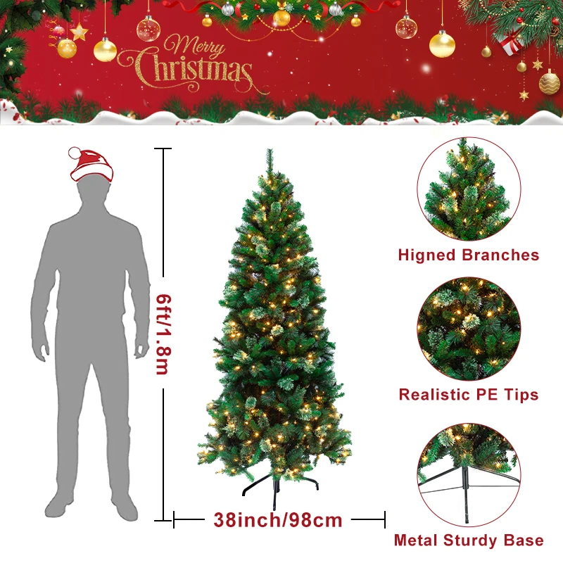 High Quality Wholesale Price Tree Decor Ornament Navidad Xmas Gift New