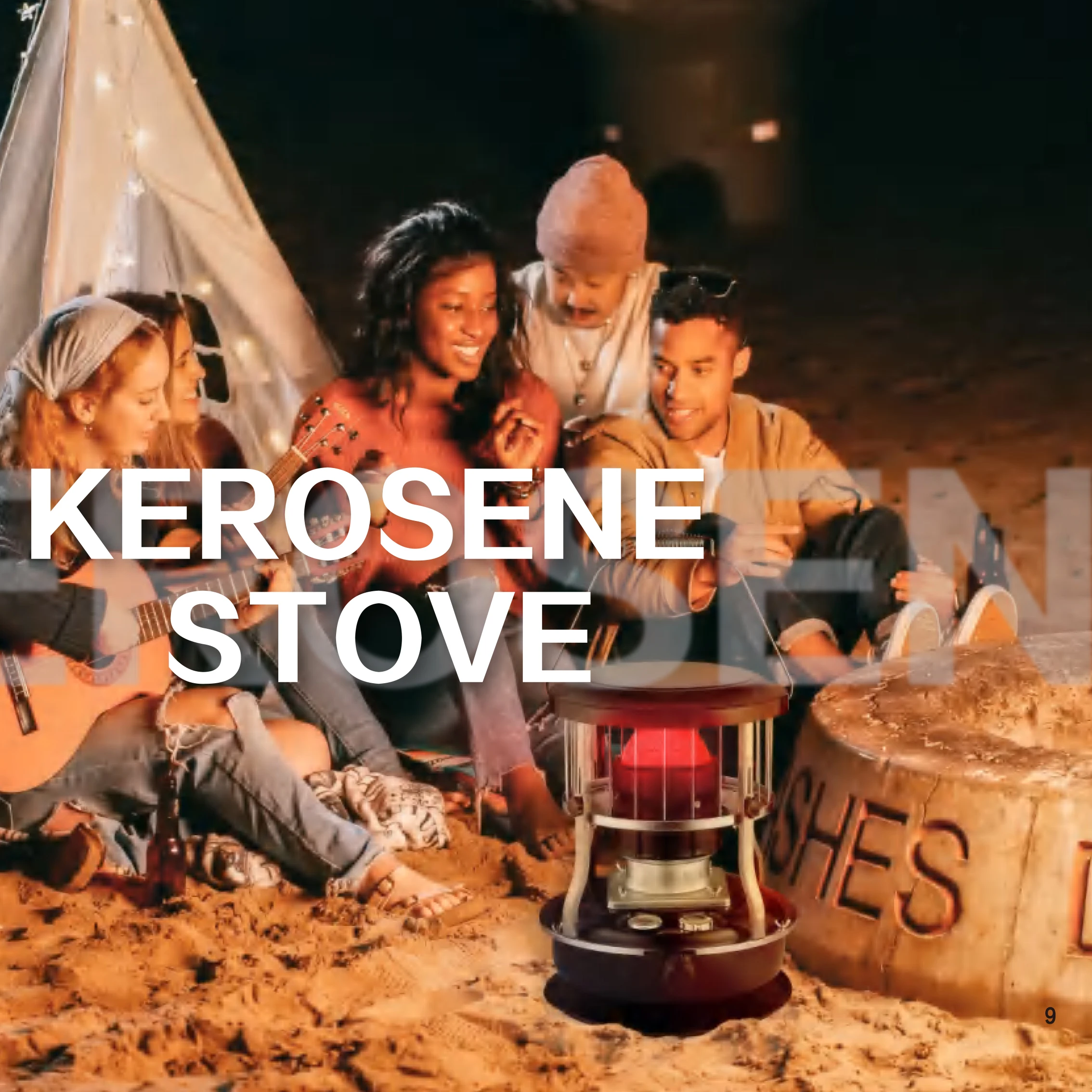 Kerosene Heater, Portable, 6L - detail 4