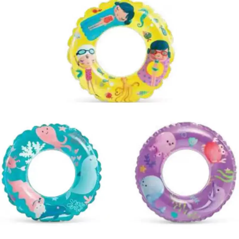 Factory Wholesale PVC Outdoor Swimming Cartoon Animation Thickened Children Inflatable Waterproof Durable Foldable Eco-Friendly
