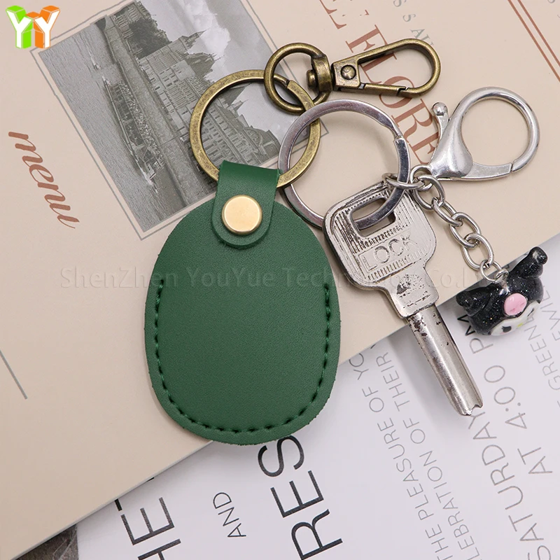 PU Leather Access Card Holder Key Chain Creative Bag Hanging