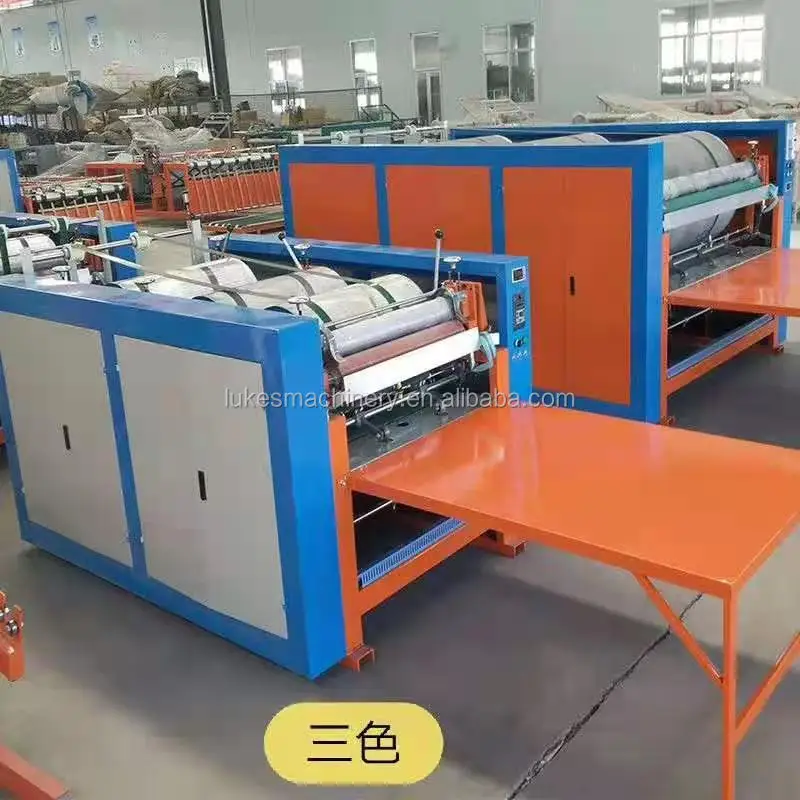Fully Automatic 2 Color Pizza Box Woven Bag Printing Machine Non Woven Bag Logo Printing Machine