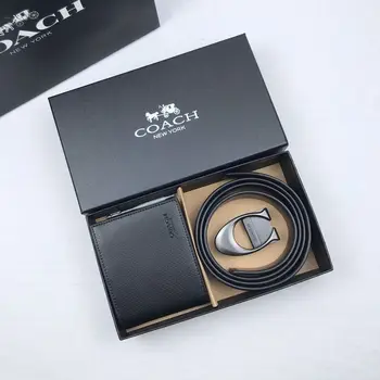 Custom Luxury Men's Belt Flap Gift Box Matt Lamination Embossing Sponge Liner for Storage Logo Display Fashion Paper Packaging
