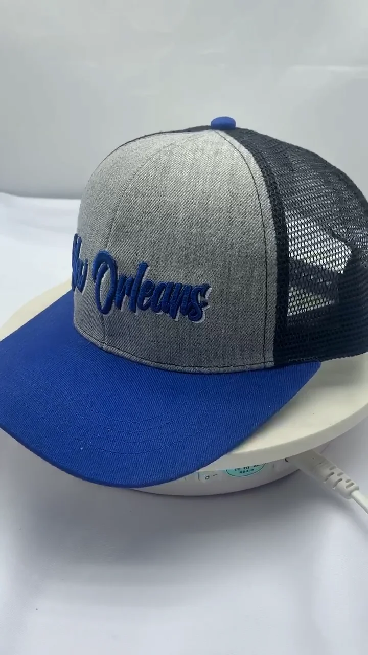 Custom 112 Embroidered Trucker Hat – Design Your Own Text On Mesh Back Snapback Hat For Men & Women - View #11