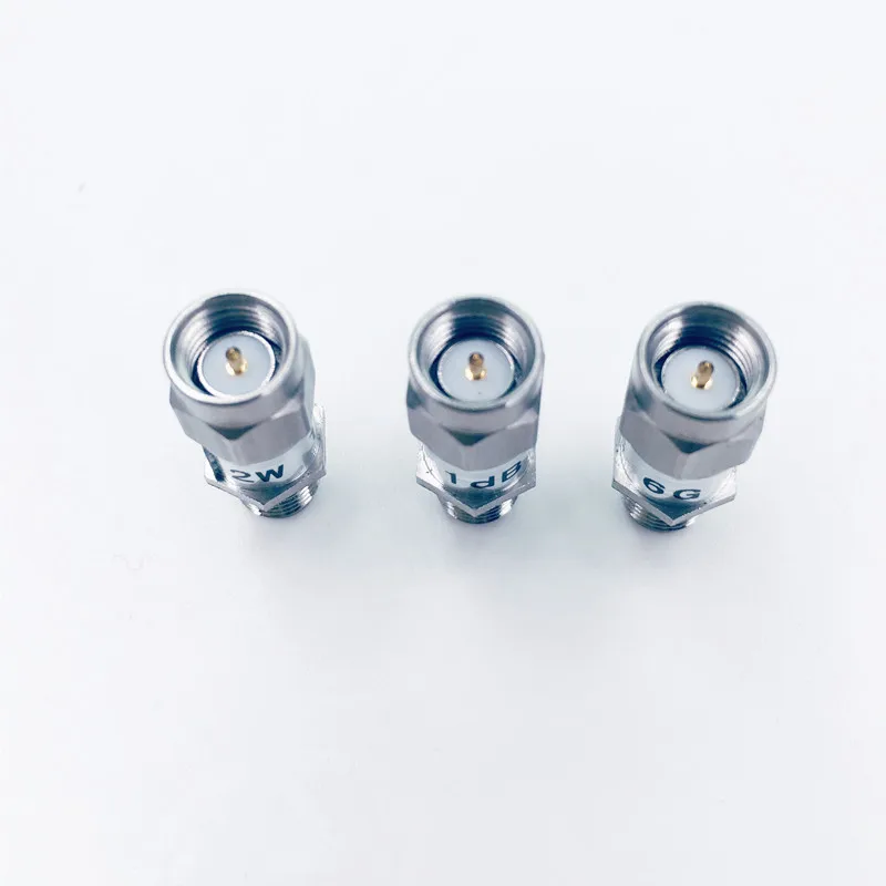 2W SMA DC-6GHz 8Ghz Coaxial Fixed Attenuators Frequency 6GHz SMA Feste Steckverbinder