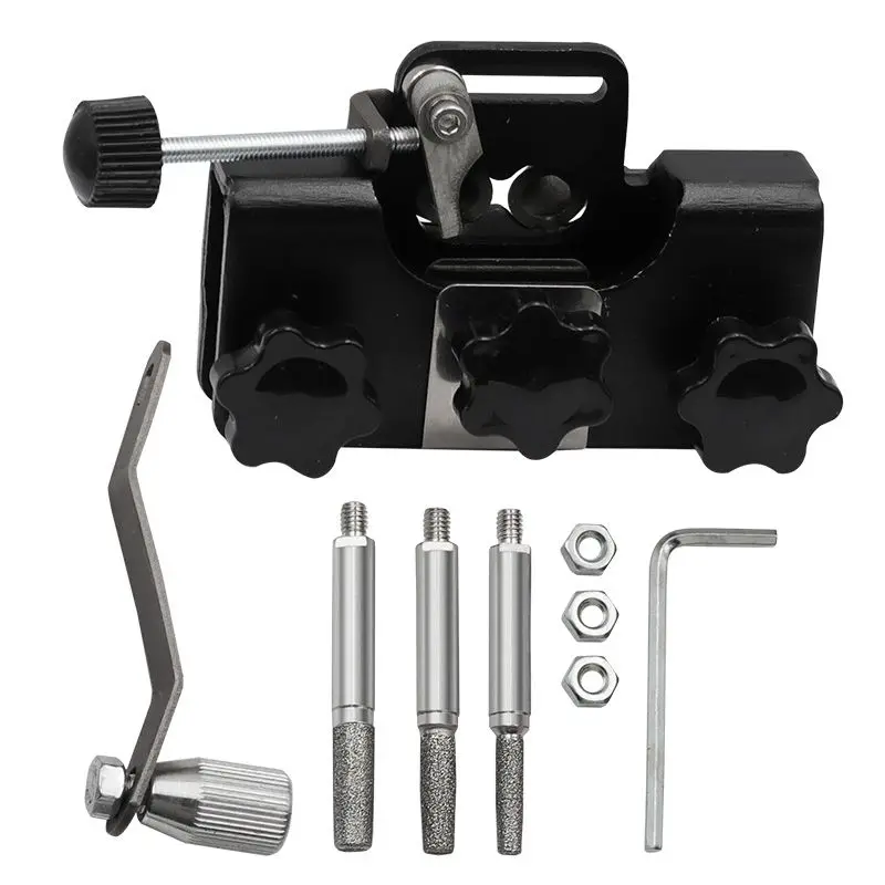 TEBAK High Quality DIY Grade Hand Chain Grinder Woodworking Chainsaw Abrasive Tools Chain Clip Sharpener