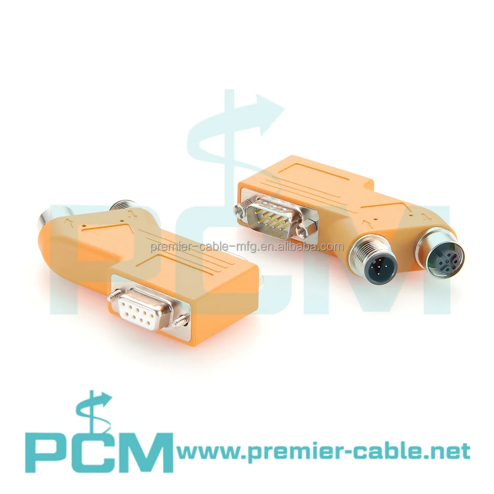 Industrial Communication PLC CANopen Bus DB9 to M12 Adapter manufacture