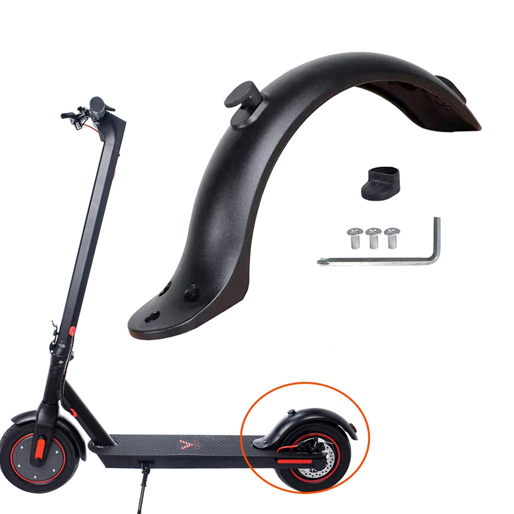 Black Rear Electric Scooter Skateboard Fenders Back Mud Guard for Xiaomi M365/Pro Electric Scooter Parts Accessory