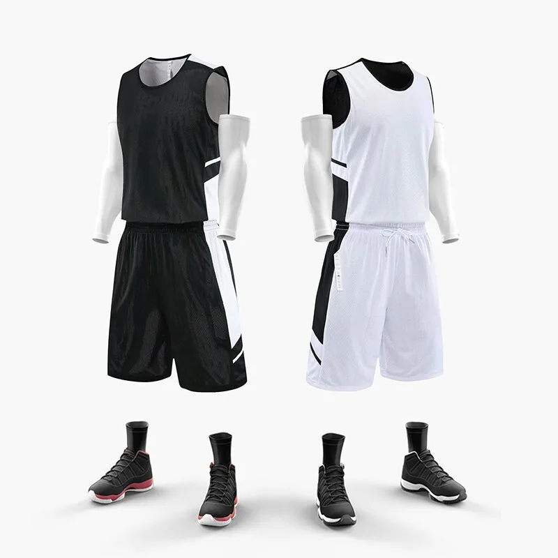 Custom 2023 Plain Sublimated Basketball Wear Black Trend Youth